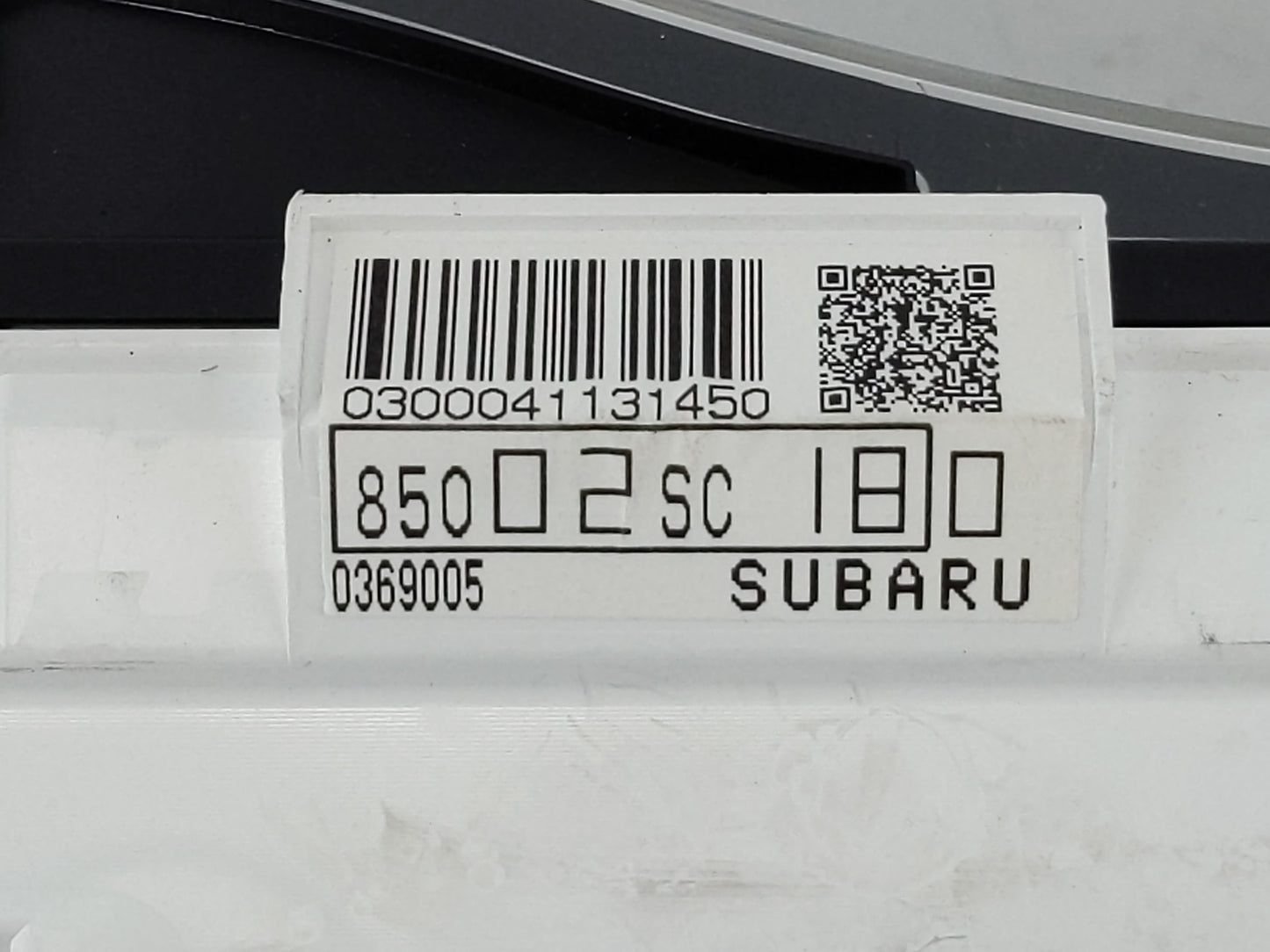 2010 Subaru Forester Instrument Cluster Speedometer Gauges P/N:85002SC180 Fits OEM Used Auto Parts - Oemusedautoparts1.com