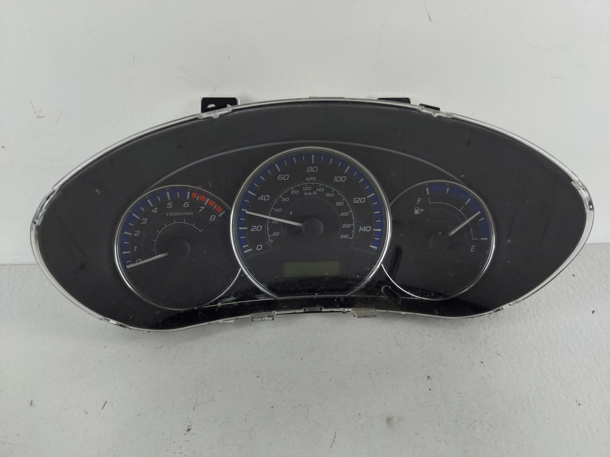 2010 Subaru Forester Instrument Cluster Speedometer Gauges P/N:85002SC180 Miles: Fits OEM Used Auto Parts - Oemusedautoparts