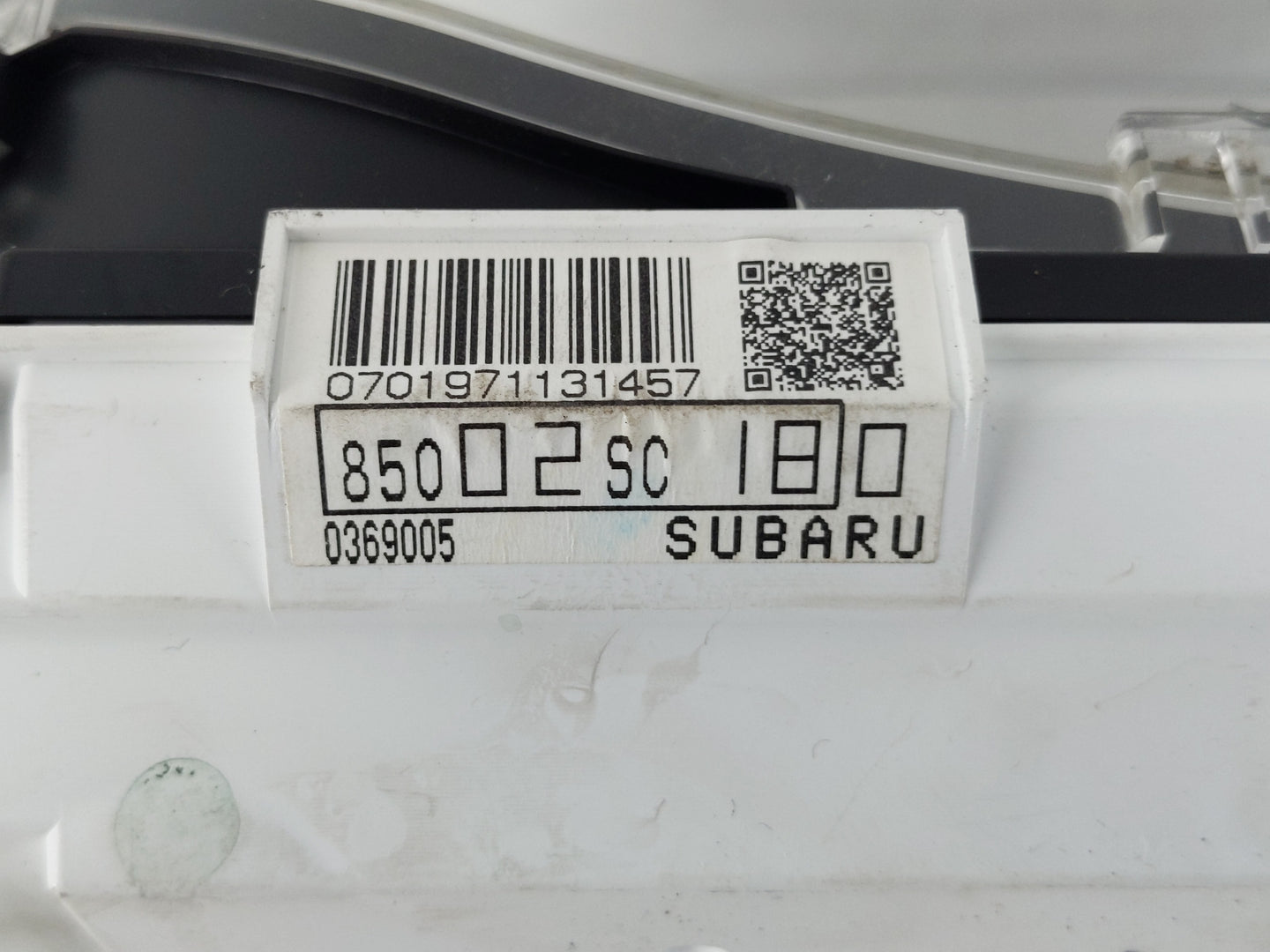 2010 Subaru Forester Instrument Cluster Speedometer Gauges P/N:85002SC180 Fits OEM Used Auto Parts - Oemusedautoparts1.com