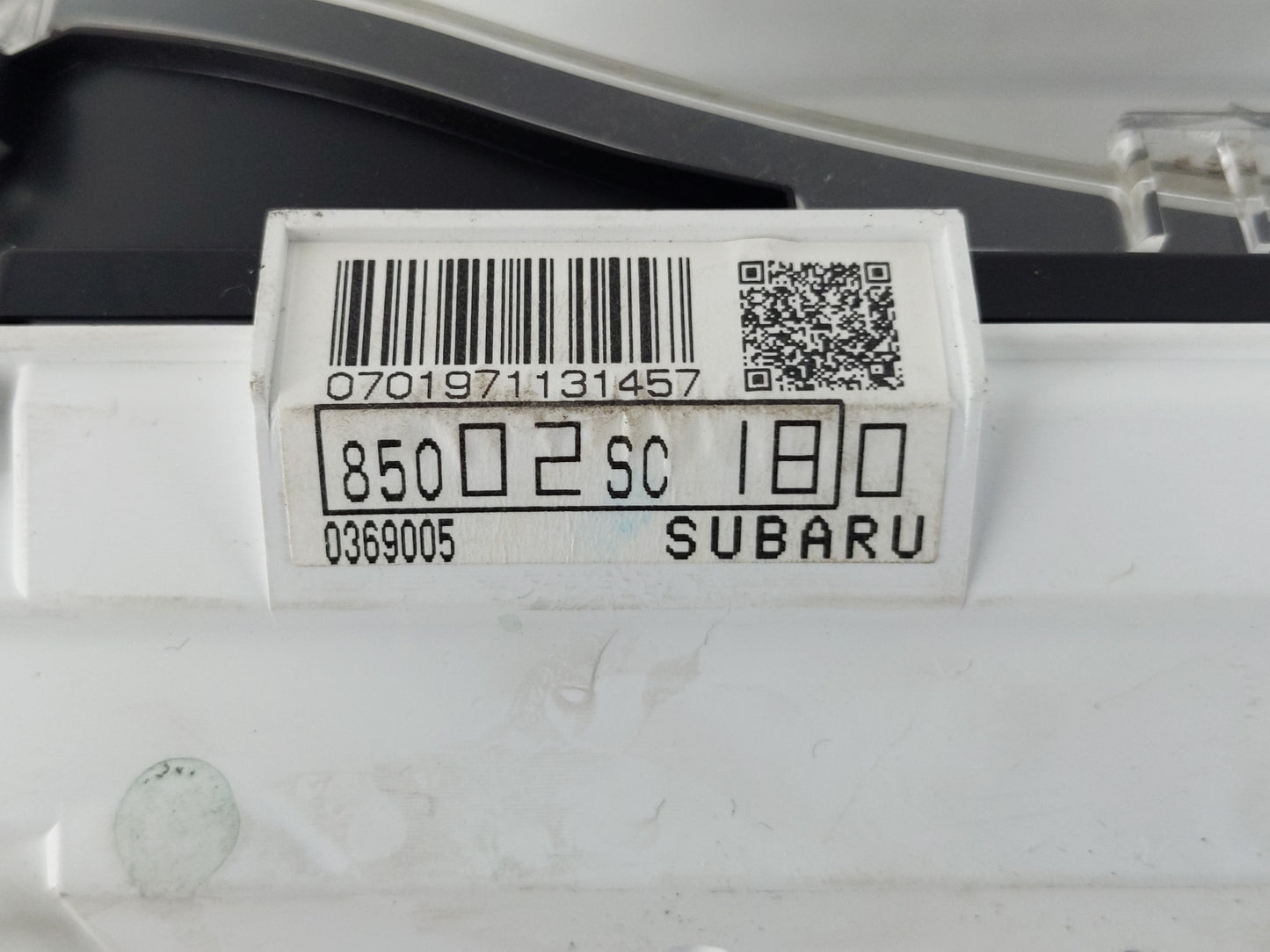 2010 Subaru Forester Instrument Cluster Speedometer Gauges P/N:85002SC180 Fits OEM Used Auto Parts - Oemusedautoparts1.com