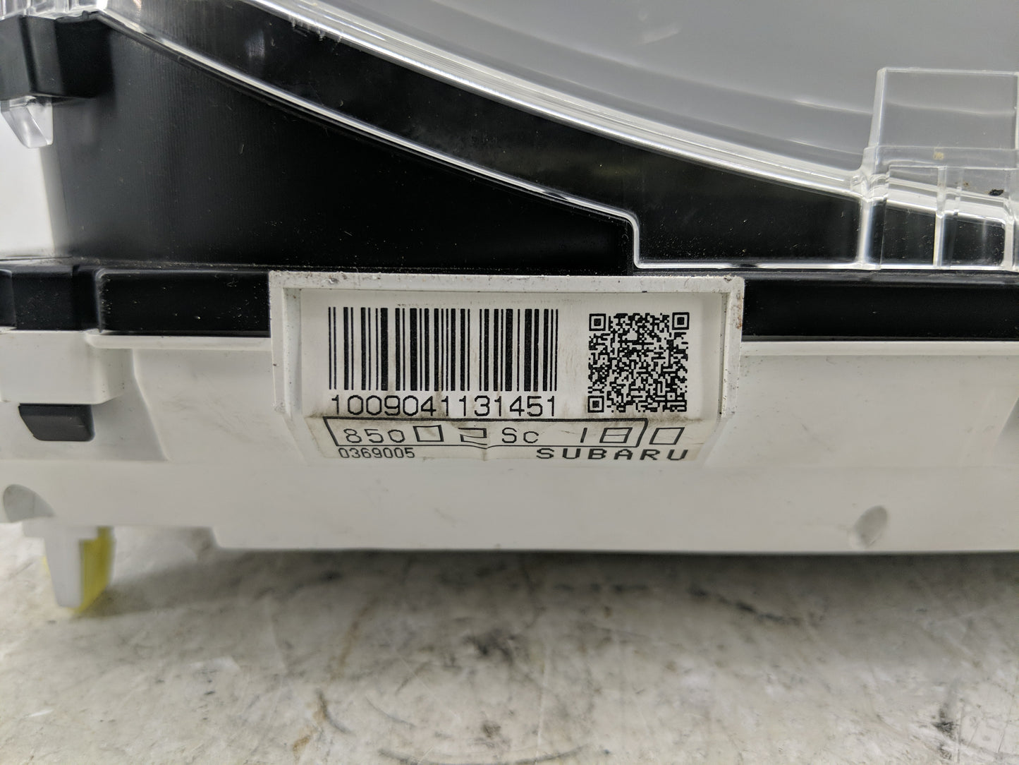 2010 Subaru Forester Instrument Cluster Speedometer Gauges P/N:85002SC18 Fits OEM Used Auto Parts - Oemusedautoparts1.com