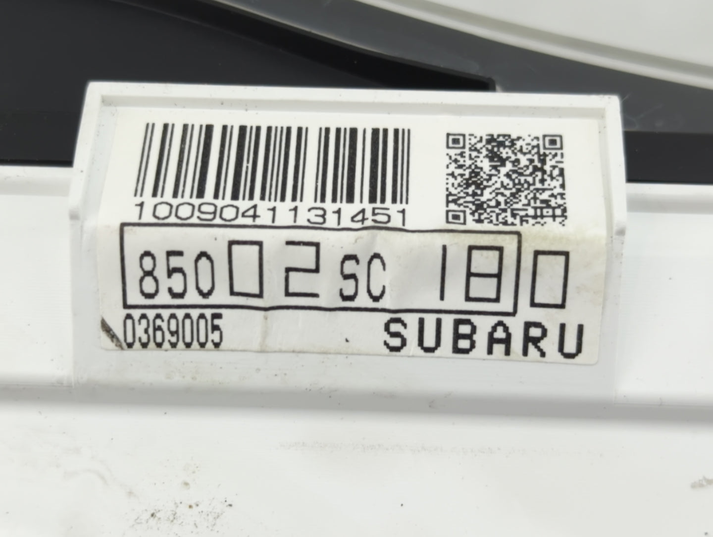 2010 Subaru Forester Instrument Cluster Speedometer Gauges P/N:85002SC180 Fits OEM Used Auto Parts - Oemusedautoparts1.com