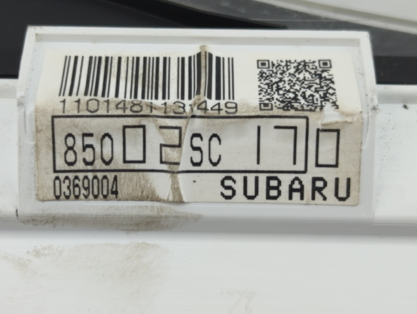 2010 Subaru Forester Instrument Cluster Speedometer Gauges P/N:85002SC170 Fits OEM Used Auto Parts - Oemusedautoparts1.com