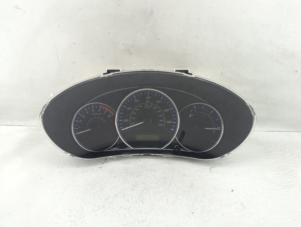 2010 Subaru Forester Instrument Cluster Speedometer Gauges P/N:85002SC180 Miles: Fits OEM Used Auto Parts - Oemusedautoparts