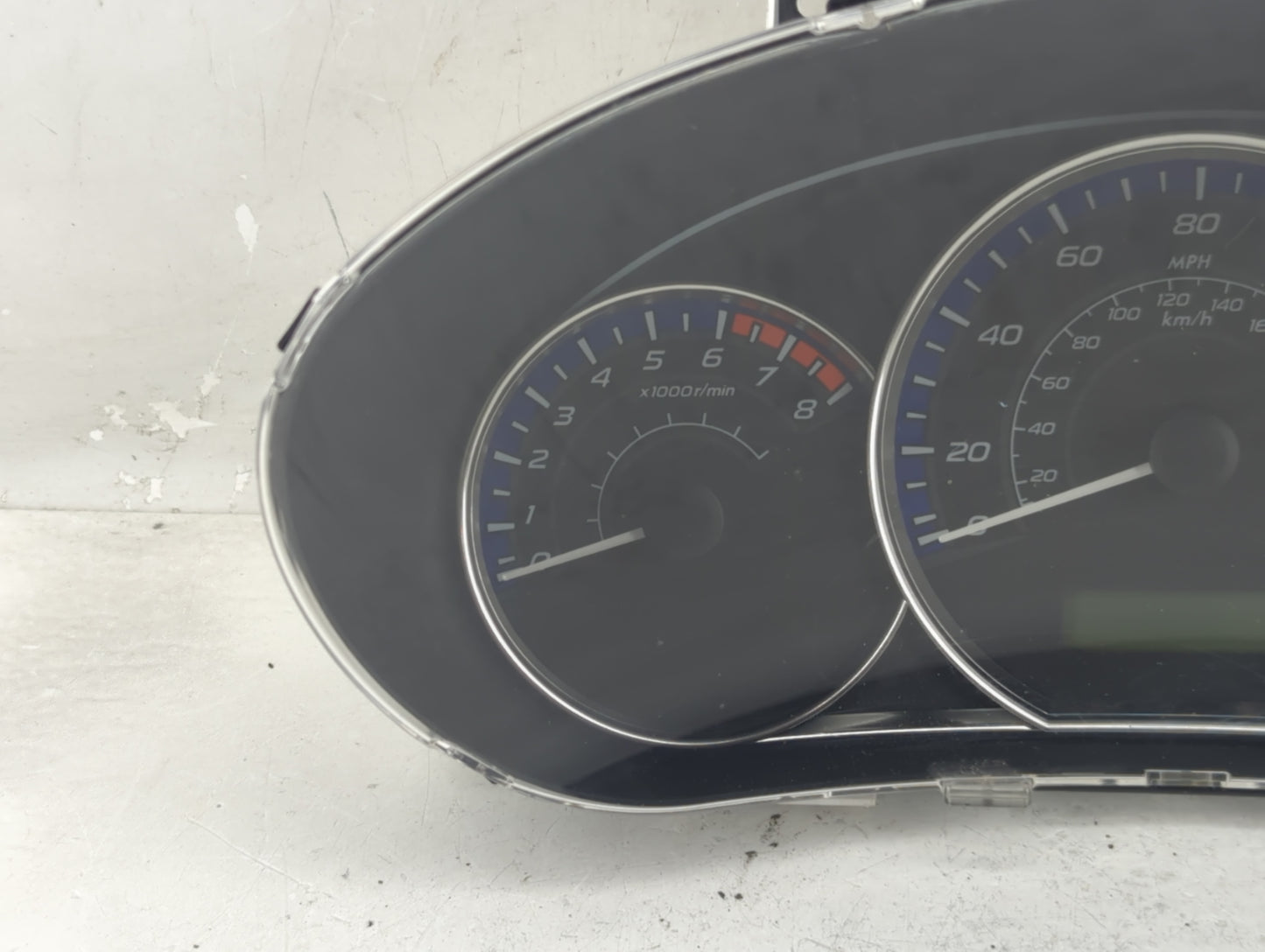 2010 Subaru Forester Instrument Cluster Speedometer Gauges P/N:85002SC180 Fits OEM Used Auto Parts - Oemusedautoparts1.com
