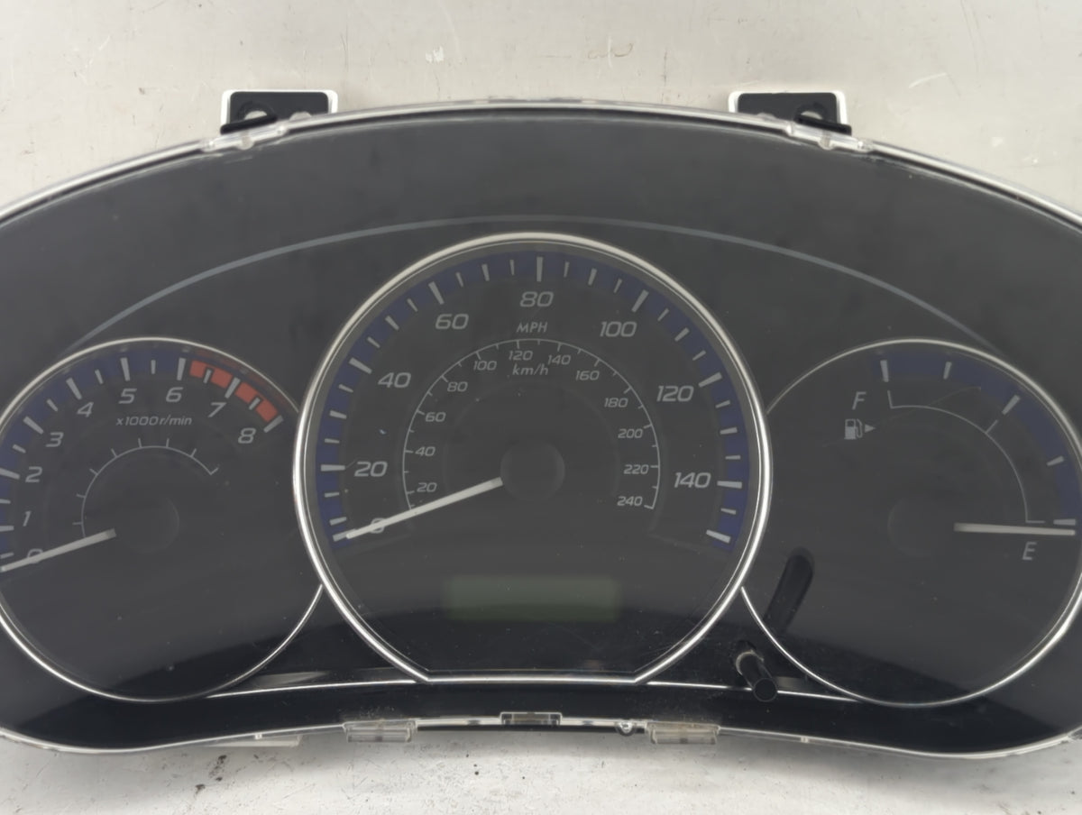 2010 Subaru Forester Instrument Cluster Speedometer Gauges P/N:85002SC180 Miles: Fits OEM Used Auto Parts - Oemusedautoparts