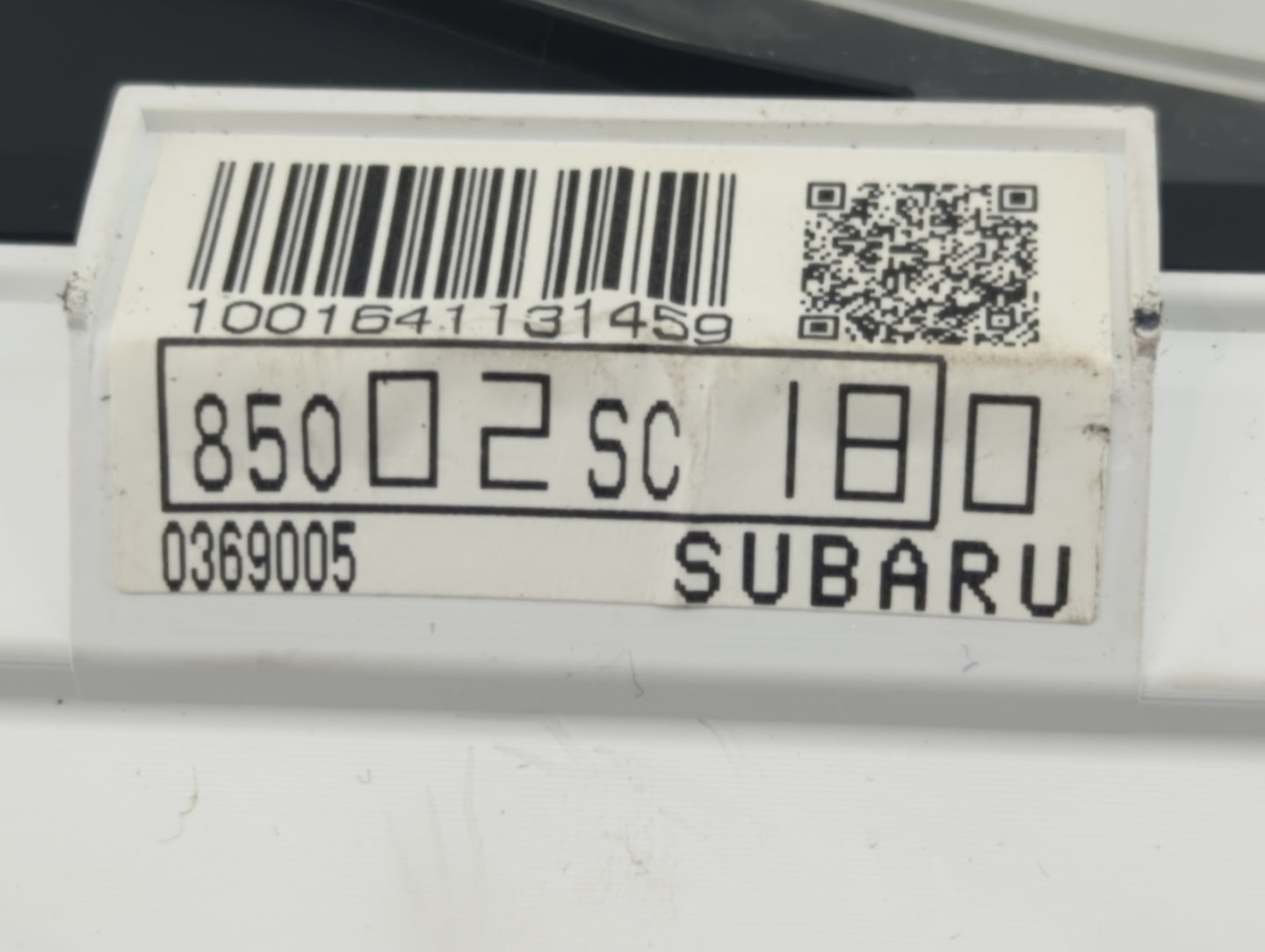 2010 Subaru Forester Instrument Cluster Speedometer Gauges P/N:85002SC180 Fits OEM Used Auto Parts - Oemusedautoparts1.com