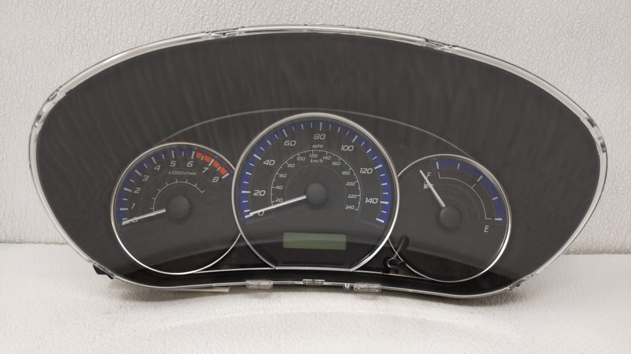 2010 Subaru Forester Instrument Cluster Speedometer Gauges P/N:85002SC180 Fits OEM Used Auto Parts - Oemusedautoparts1.com