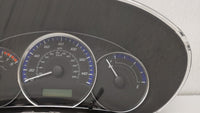 2010 Subaru Forester Instrument Cluster Speedometer Gauges P/N:85002SC180 Fits OEM Used Auto Parts - Oemusedautoparts1.com