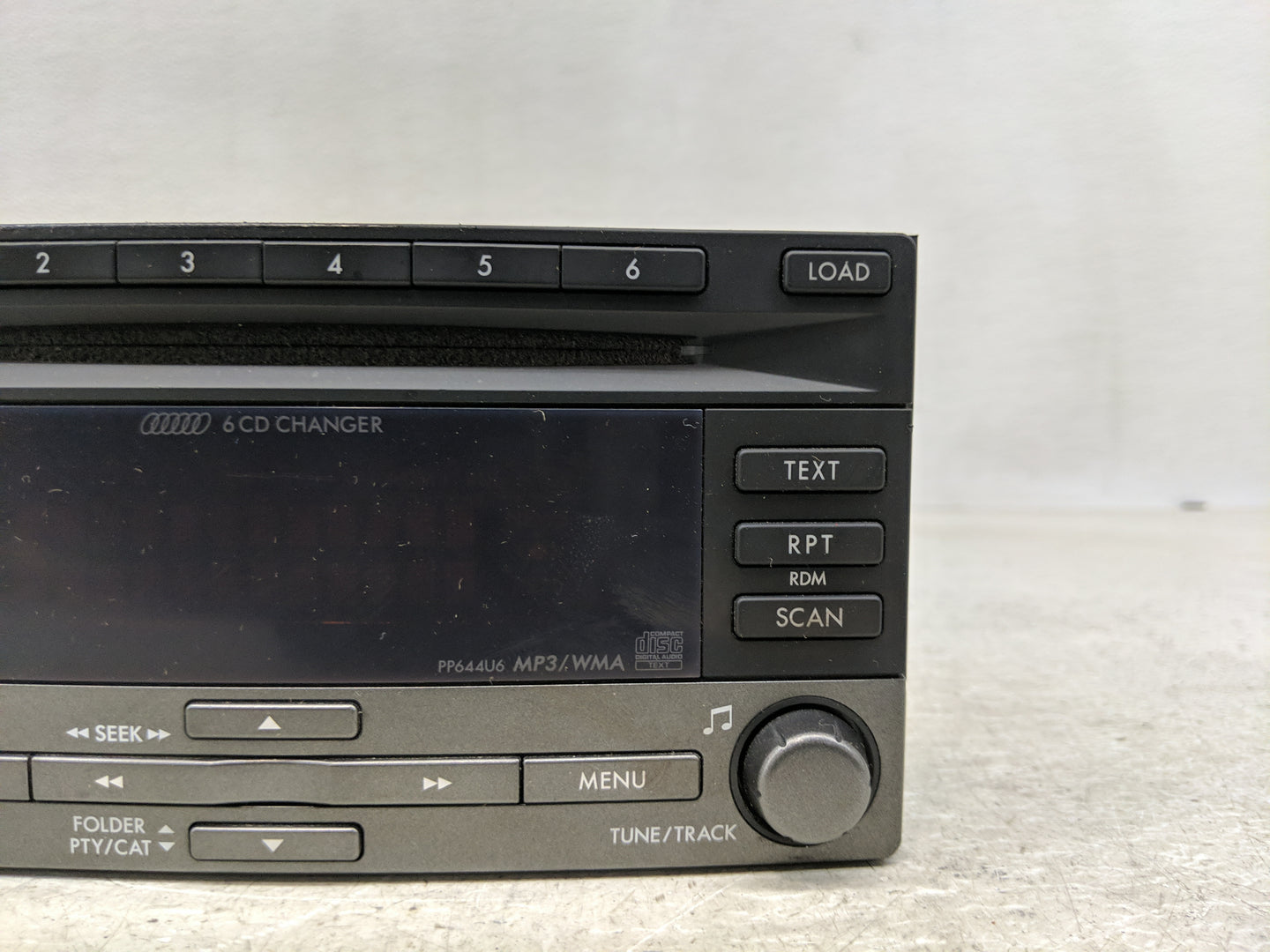 2010 Subaru Forester Radio AM FM Cd Player Receiver Replacement Fits OEM Used Auto Parts - Oemusedautoparts1.com