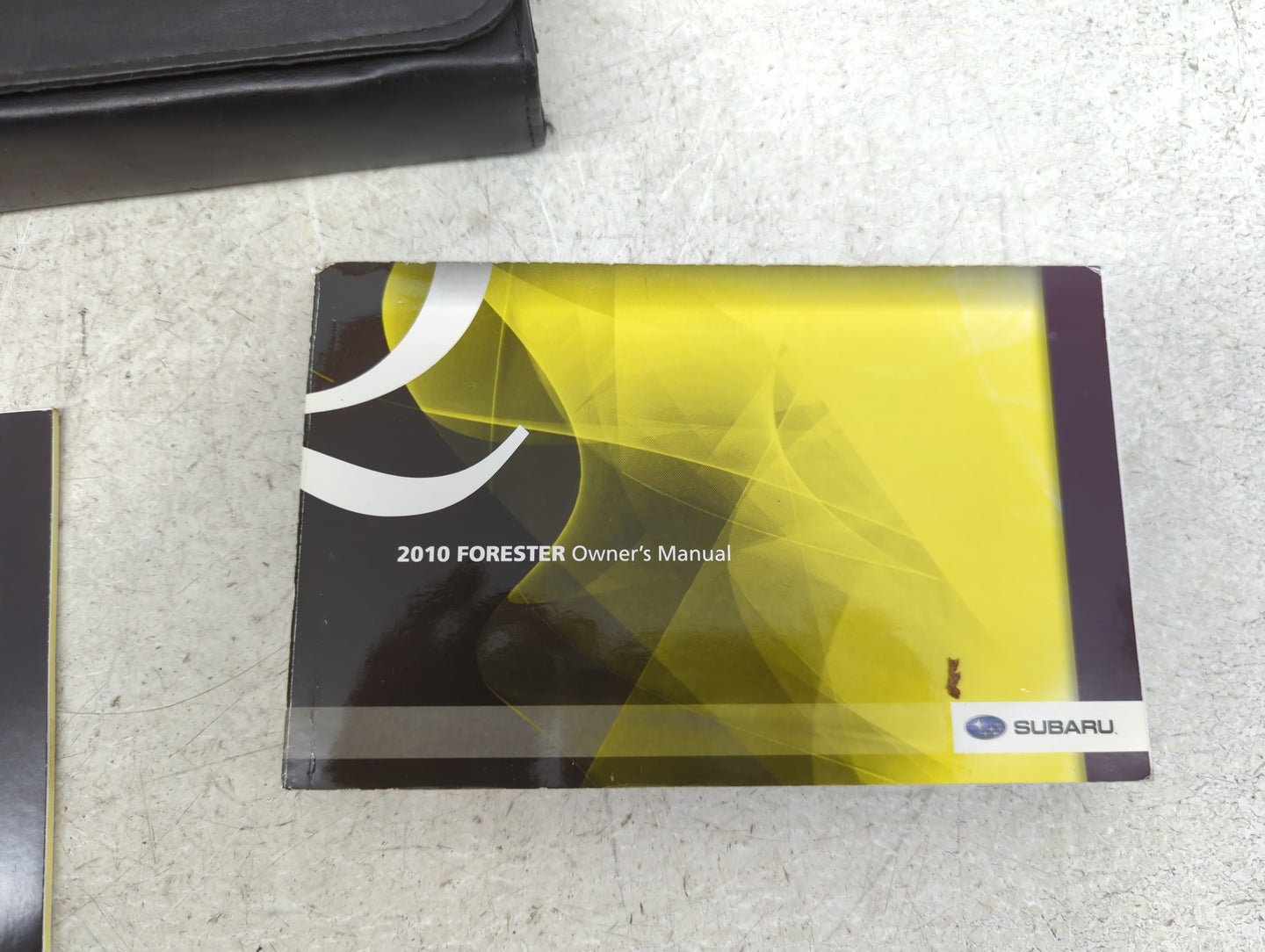 2010 Subaru Forester Owners Manual Book Guide P/N:A8150BE-B OEM Used Auto Parts - Oemusedautoparts1.com