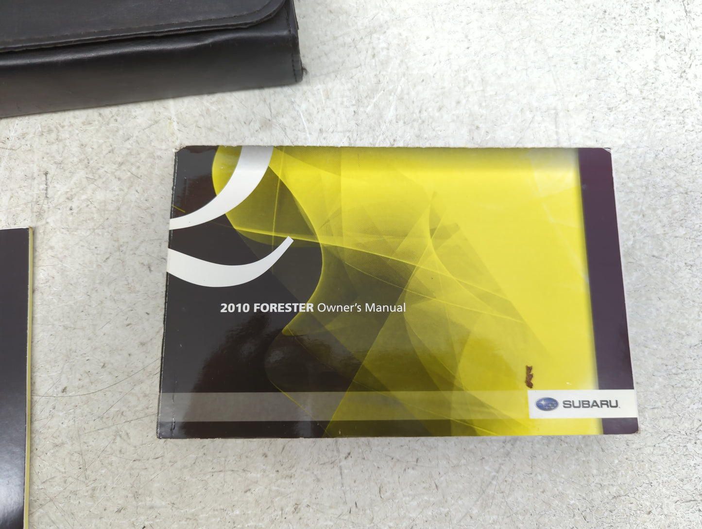 2010 Subaru Forester Owners Manual Book Guide P/N:A8150BE-B OEM Used Auto Parts - Oemusedautoparts1.com