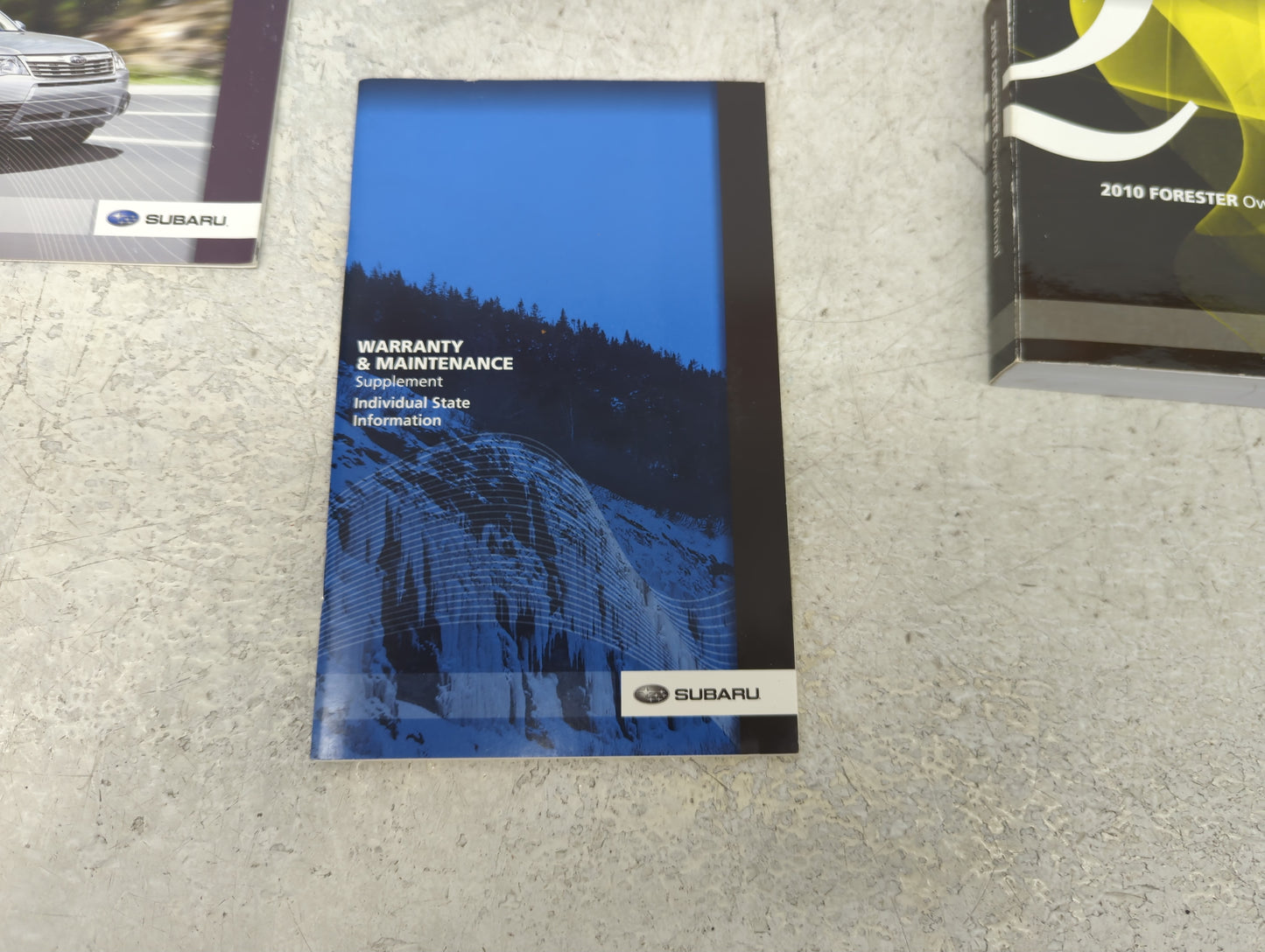 2010 Subaru Forester Owners Manual Book Guide P/N:A8150BE-B OEM Used Auto Parts - Oemusedautoparts1.com