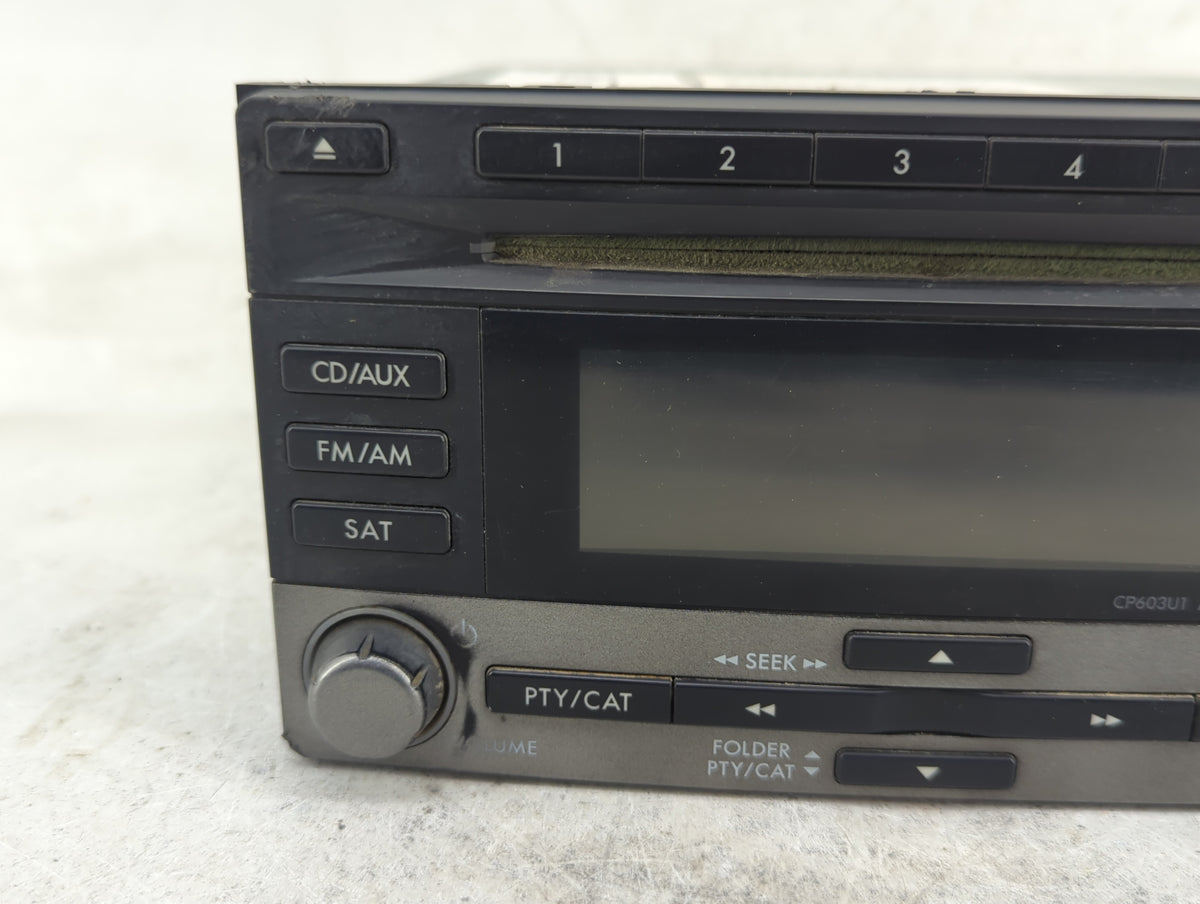 2009-2013 Subaru Forester Radio AM FM Cd Player Receiver Replacement P/N:86201SC600 Fits Fits 2009 2010 2011 2012 2013 OEM U