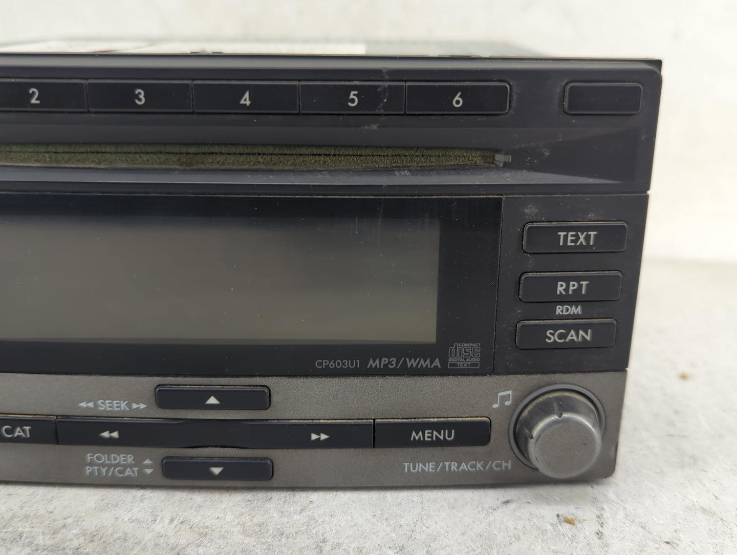 2010 Subaru Forester Radio AM FM Cd Player Receiver Replacement P/N:86201SC600 Fits OEM Used Auto Parts - Oemusedautoparts1.