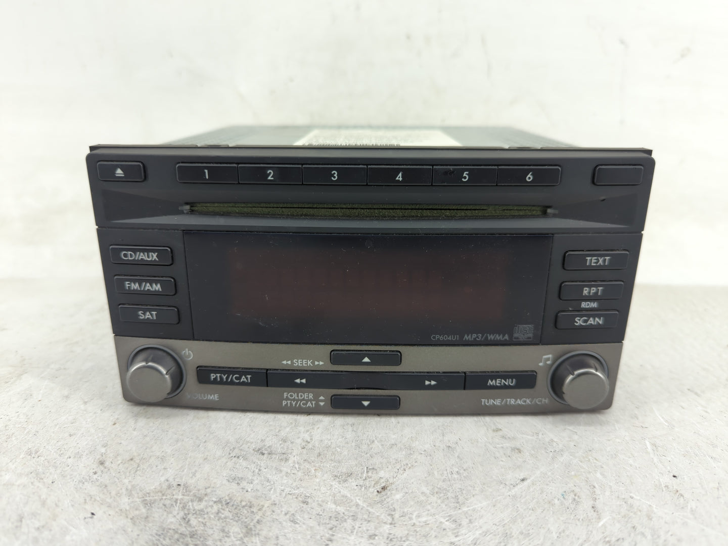 2010 Subaru Forester Radio AM FM Cd Player Receiver Replacement P/N:86201SC601 Fits OEM Used Auto Parts - Oemusedautoparts1.
