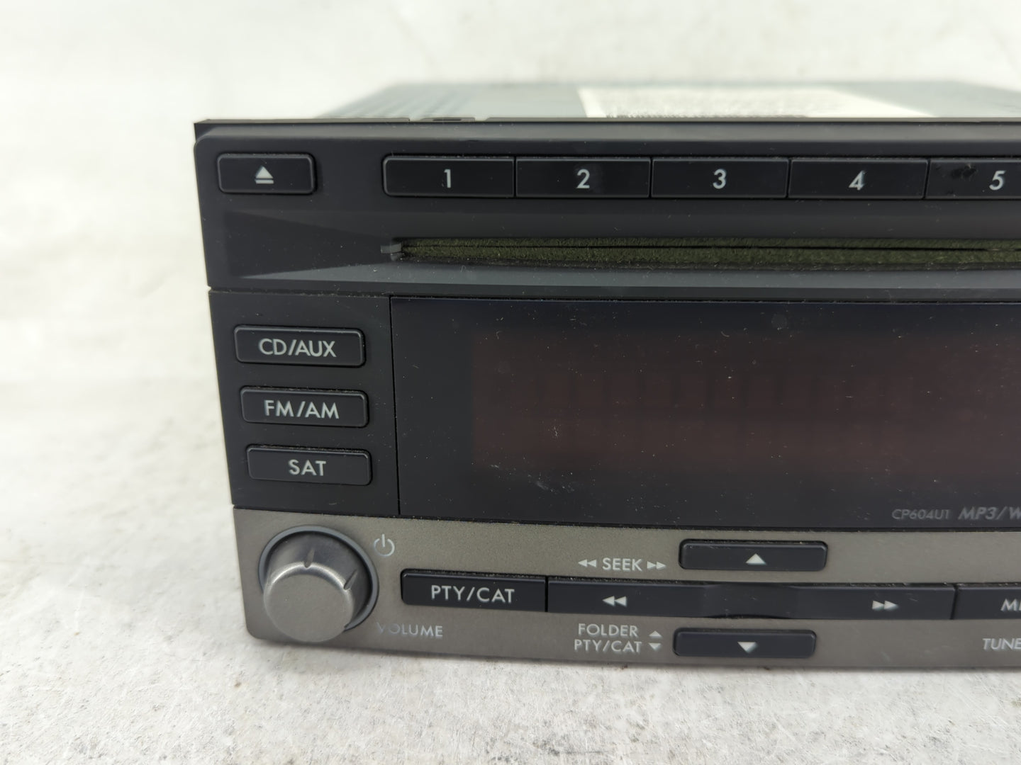 2010 Subaru Forester Radio AM FM Cd Player Receiver Replacement P/N:86201SC601 Fits OEM Used Auto Parts - Oemusedautoparts1.