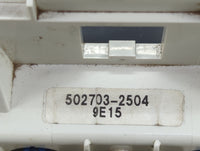 2010 Subaru Forester Climate Control Module Temperature AC/Heater Replacement P/N:502703-2504 Fits OEM Used Auto Parts - Oem