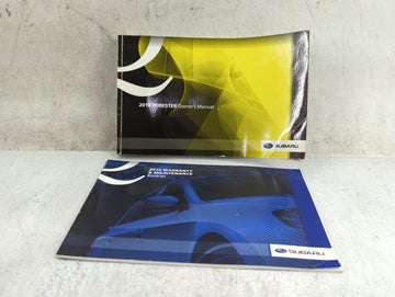 2010 Subaru Forester Owners Manual Book Guide P/N:A8150BE-A MSA5M1003A OEM Used Auto Parts - Oemusedautoparts1.com