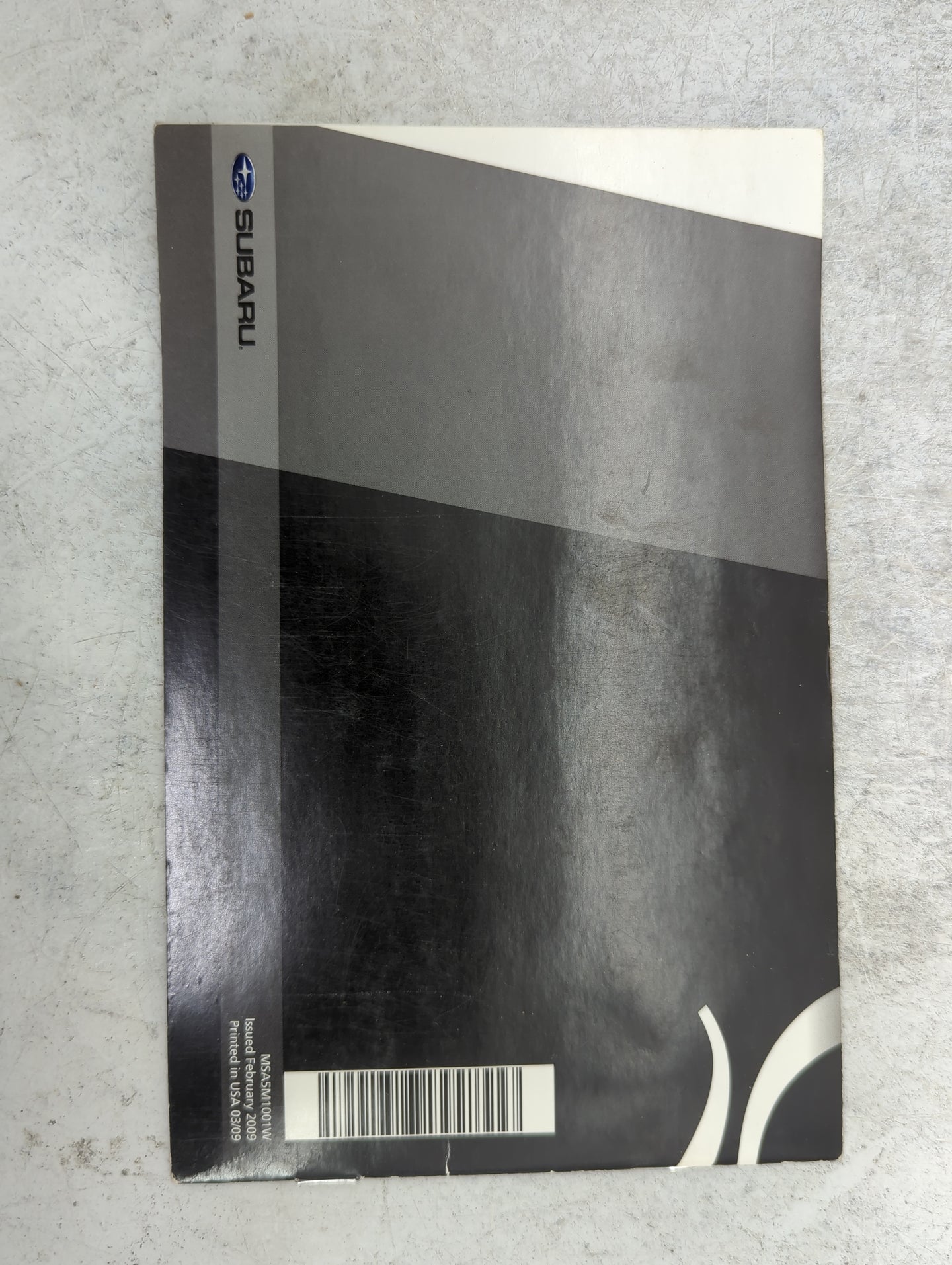 2010 Subaru Forester Owners Manual Book Guide P/N:A8150BE-A MSA5M1003A OEM Used Auto Parts - Oemusedautoparts1.com