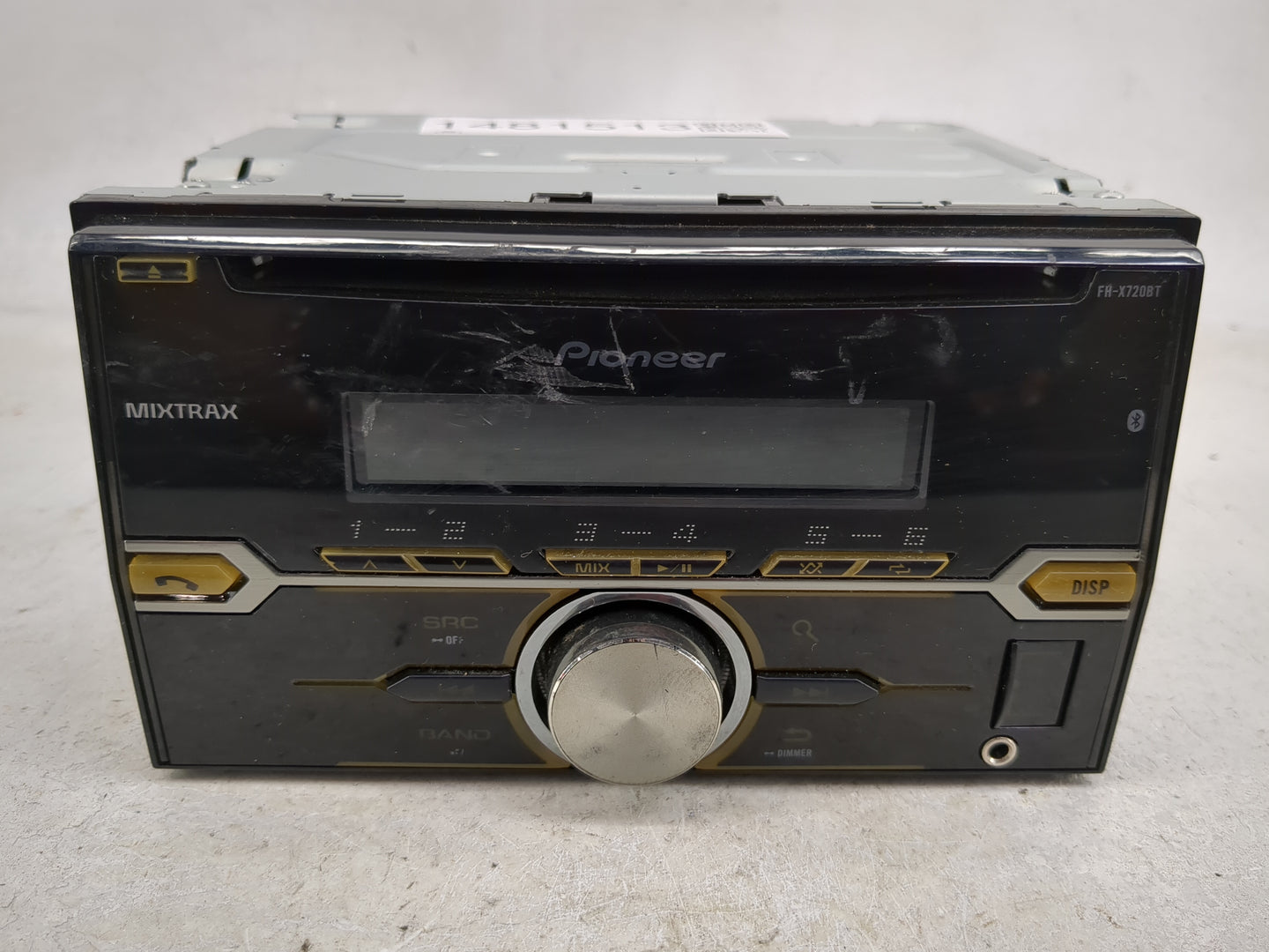 2010 Subaru Forester Radio AM FM Cd Player Receiver Replacement P/N:FH-X720BT AJDK071, 775E-K071 Fits OEM Used Auto Parts - 