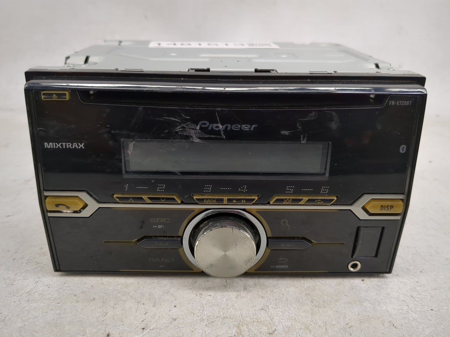 2010 Subaru Forester Radio AM FM Cd Player Receiver Replacement P/N:FH-X720BT AJDK071, 775E-K071 Fits OEM Used Auto Parts - 