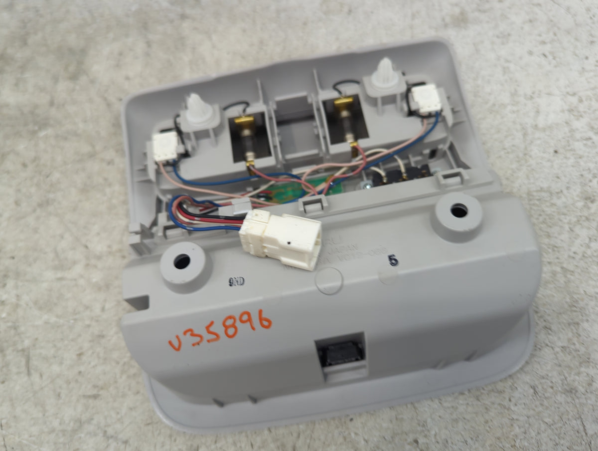 2010-2015 Subaru Forester Overhead Roof Console Gray 1484154 - Oemusedautoparts1.com