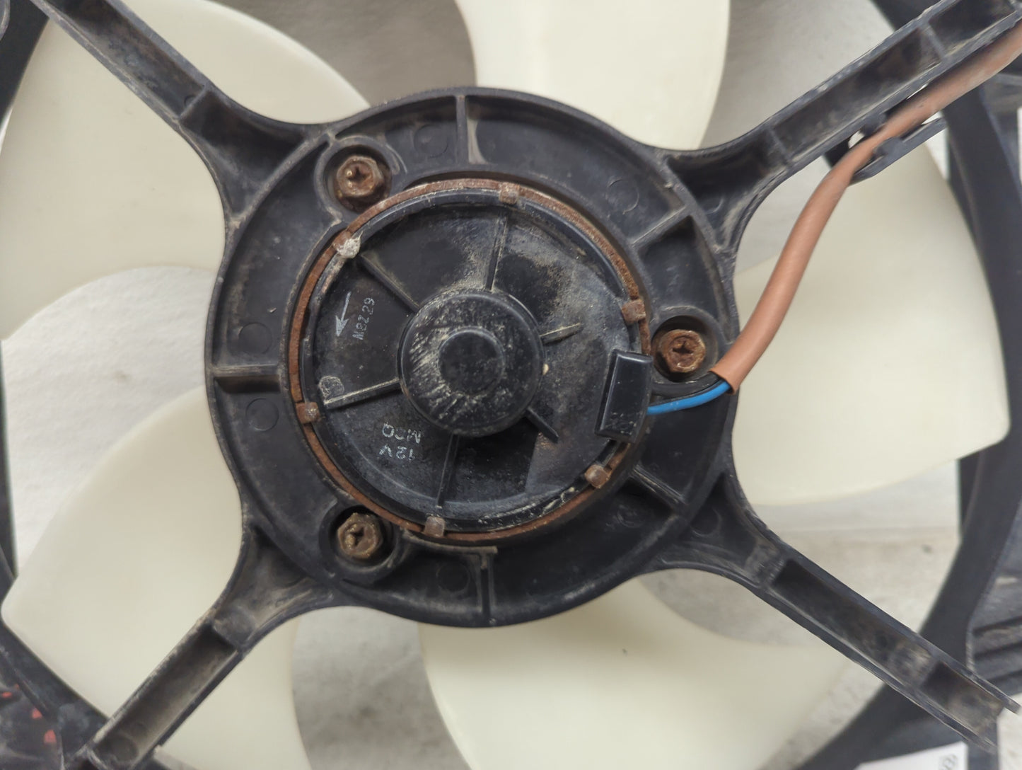 2010 Subaru Forester Electric Radiator Cooling Fan Motor Assembly Fits OEM Used Auto Parts - Oemusedautoparts1.com