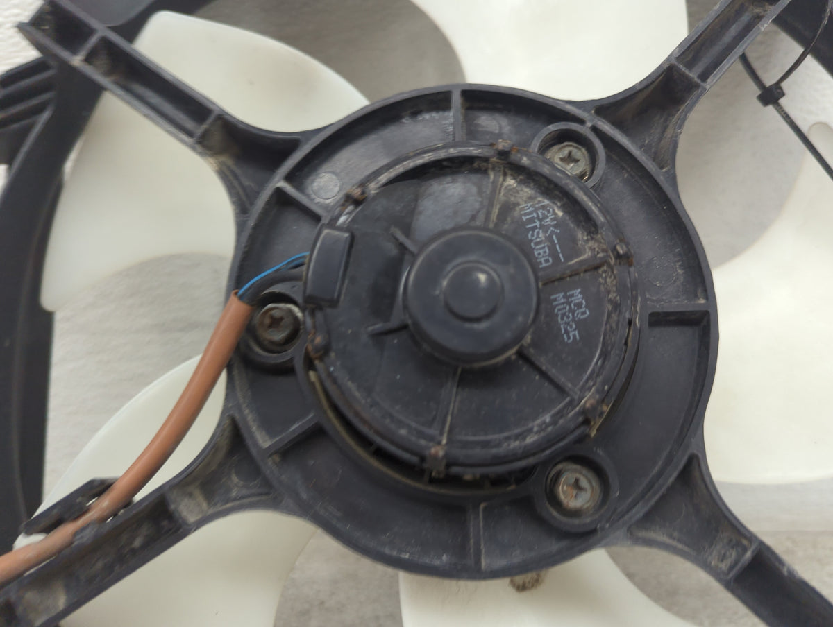 2010 Subaru Forester Electric Radiator Cooling Fan Motor Assembly P/N:MITSUBA MC0, MC325 Fits Fits 2008 2009 2011 OEM Used A