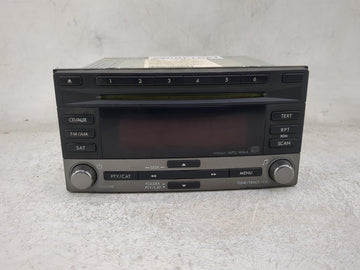 2010 Subaru Forester Radio AM FM Cd Player Receiver Replacement P/N:86201SC601 PF-2982B-B, CP604U1 Fits OEM Used Auto Parts 