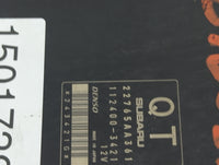 2010 Subaru Forester PCM Engine Control Computer ECU ECM PCU OEM P/N:22765AA361 1124003421 Fits OEM Used Auto Parts - Oemuse