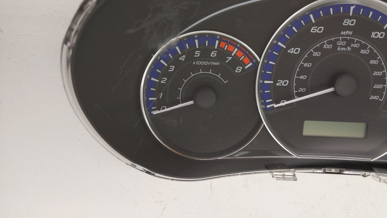 2010 Subaru Forester Instrument Cluster Speedometer Gauges P/N:85002SC170 Fits OEM Used Auto Parts - Oemusedautoparts1.com