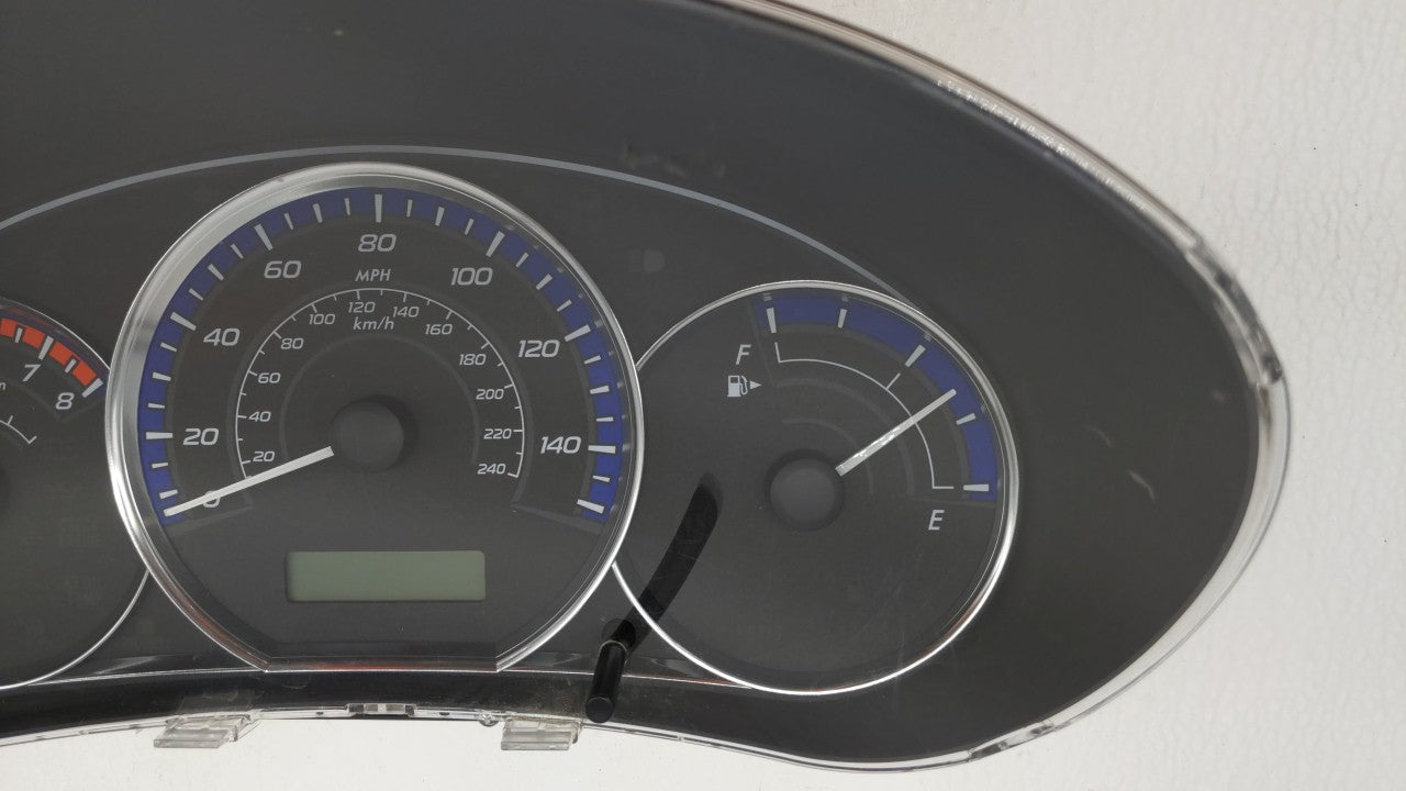 2010 Subaru Forester Instrument Cluster Speedometer Gauges P/N:85002SC180 Fits OEM Used Auto Parts - Oemusedautoparts1.com