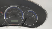 2010 Subaru Forester Instrument Cluster Speedometer Gauges P/N:85002SC180 Fits OEM Used Auto Parts - Oemusedautoparts1.com