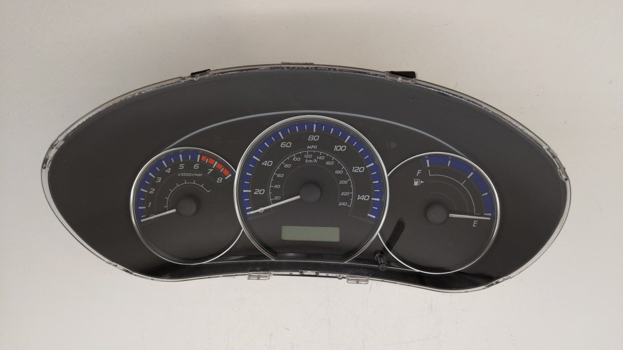 2010 Subaru Forester Instrument Cluster Speedometer Gauges P/N:85002SC180 Fits OEM Used Auto Parts - Oemusedautoparts1.com