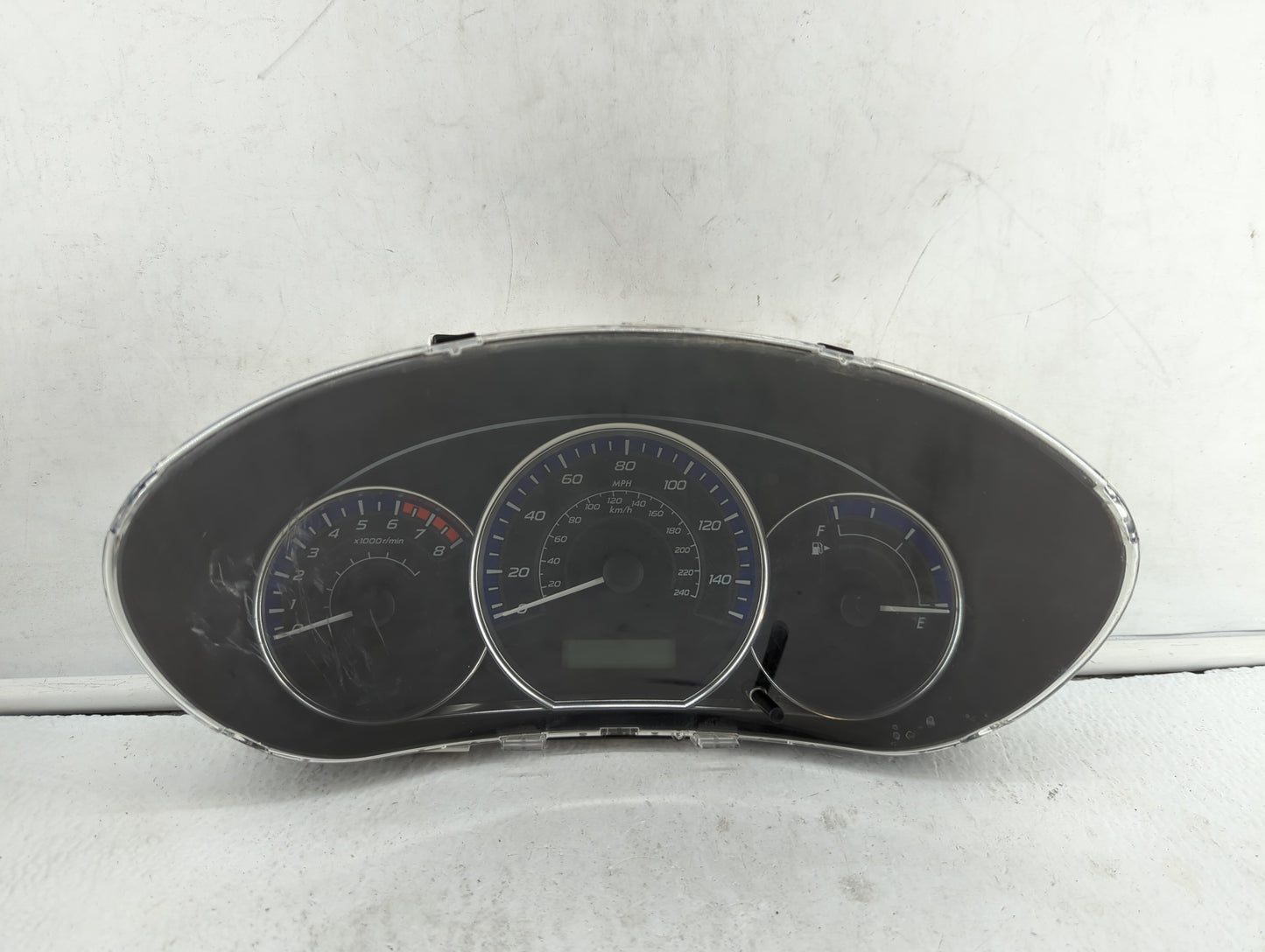 2010 Subaru Forester Instrument Cluster Speedometer Gauges P/N:85002SC180 Fits OEM Used Auto Parts - Oemusedautoparts1.com