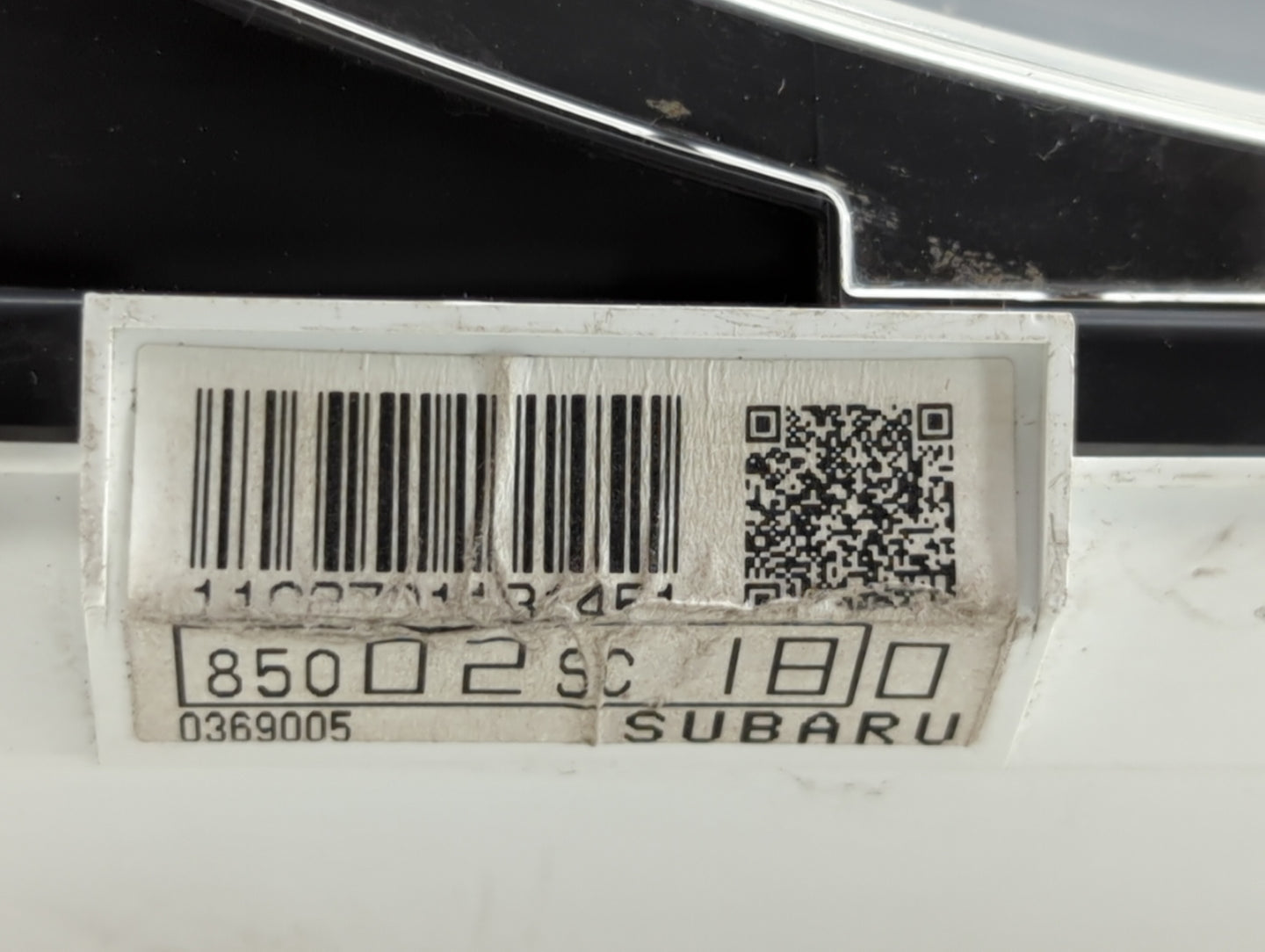 2010 Subaru Forester Instrument Cluster Speedometer Gauges P/N:85002SC180 Fits OEM Used Auto Parts - Oemusedautoparts1.com