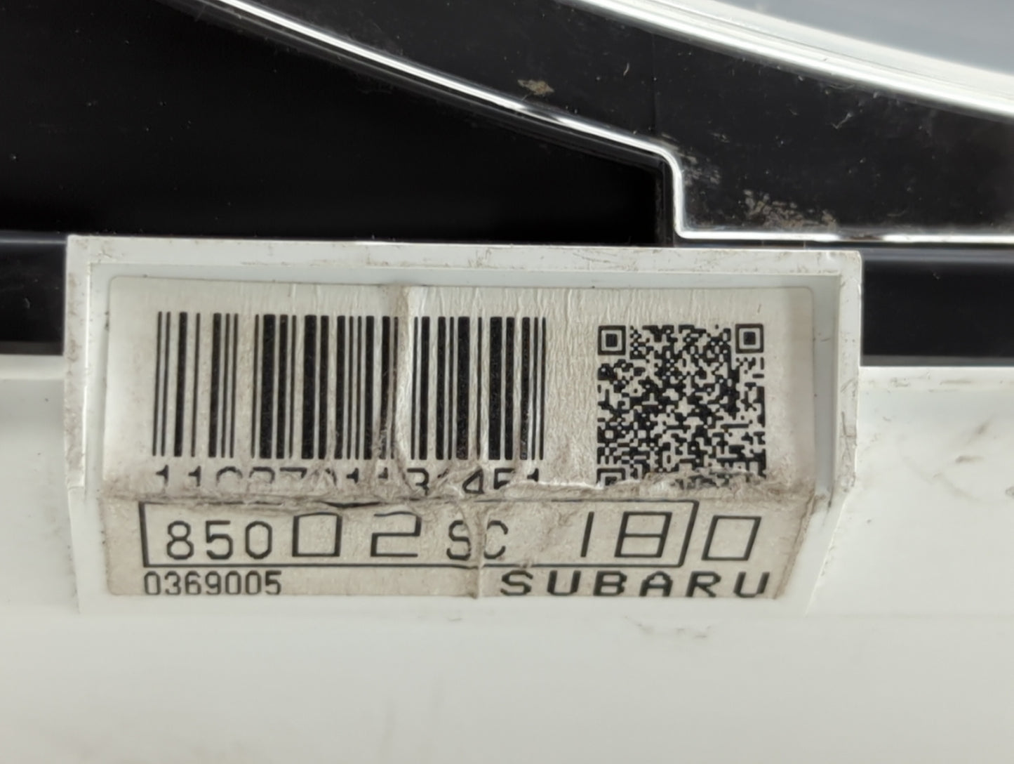 2010 Subaru Forester Instrument Cluster Speedometer Gauges P/N:85002SC180 Fits OEM Used Auto Parts - Oemusedautoparts1.com