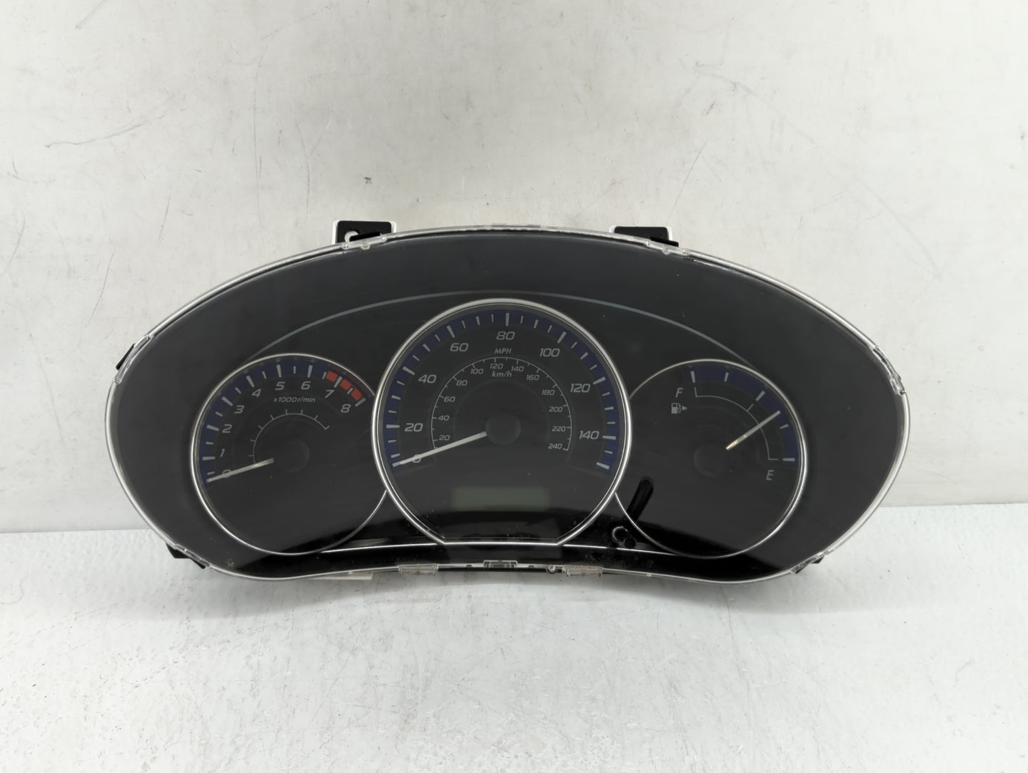 2010 Subaru Forester Instrument Cluster Speedometer Gauges P/N:85002SC190 Fits OEM Used Auto Parts - Oemusedautoparts1.com
