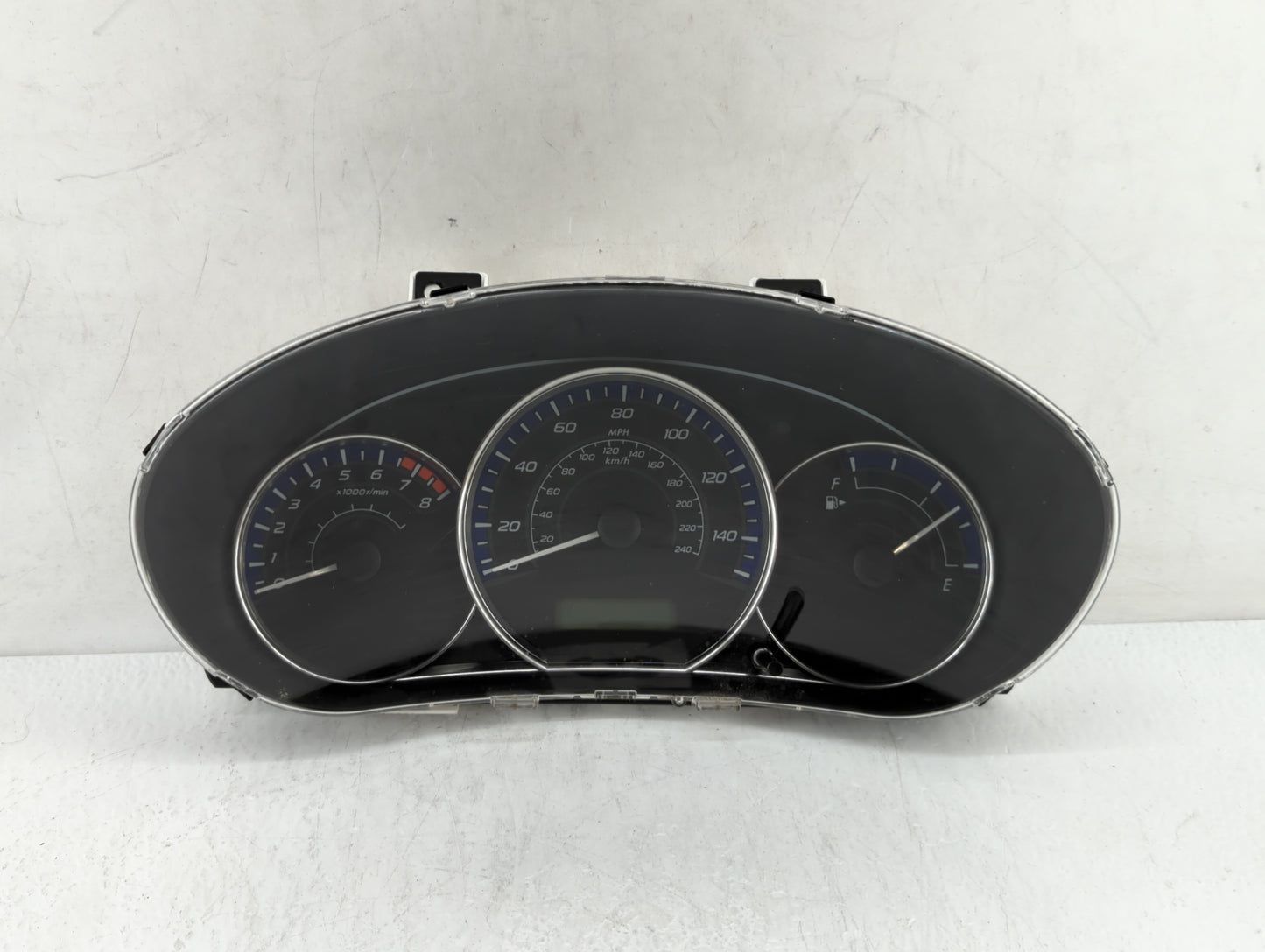 2010 Subaru Forester Instrument Cluster Speedometer Gauges P/N:85002SC190 Fits OEM Used Auto Parts - Oemusedautoparts1.com