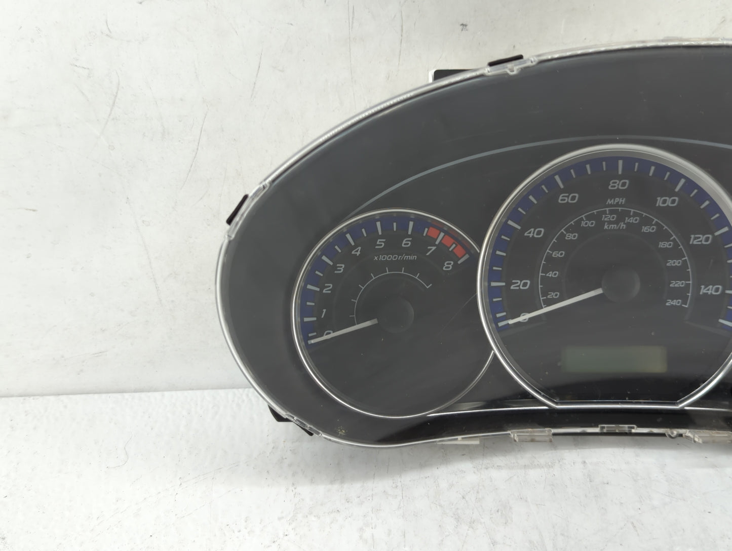 2010 Subaru Forester Instrument Cluster Speedometer Gauges P/N:85002SC190 Fits OEM Used Auto Parts - Oemusedautoparts1.com