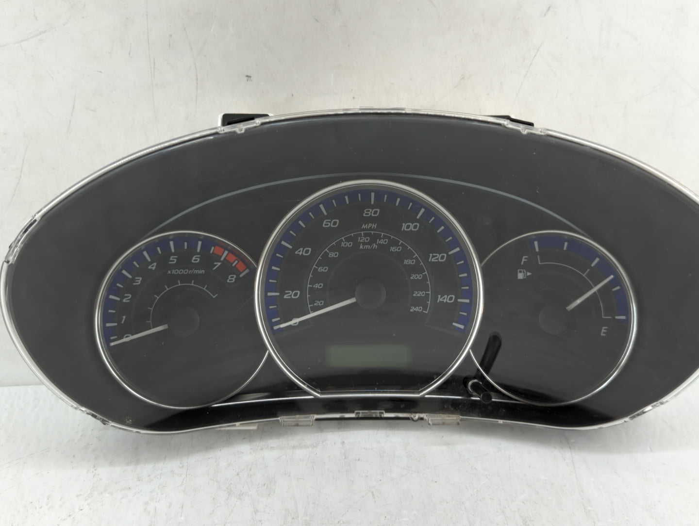 2010 Subaru Forester Instrument Cluster Speedometer Gauges P/N:85002SC190 Fits OEM Used Auto Parts - Oemusedautoparts1.com