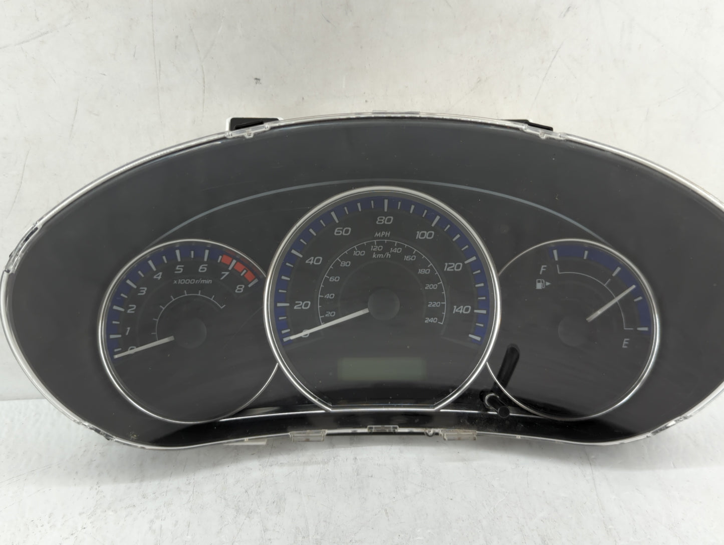 2010 Subaru Forester Instrument Cluster Speedometer Gauges P/N:85002SC190 Fits OEM Used Auto Parts - Oemusedautoparts1.com