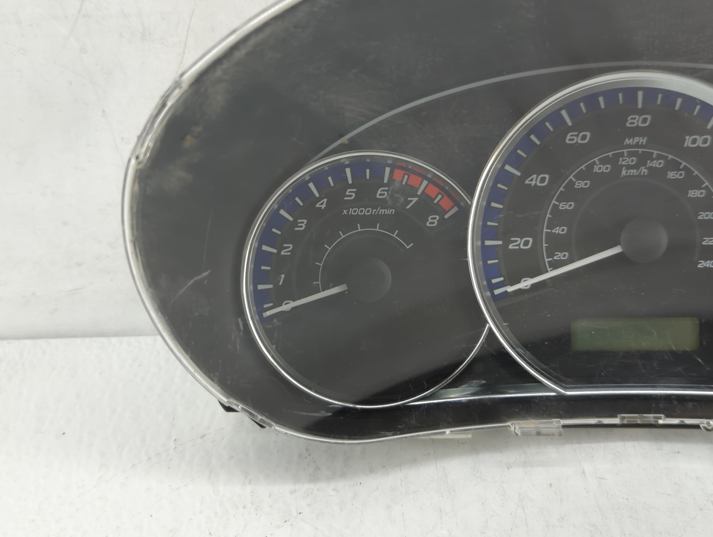 2010 Subaru Forester Instrument Cluster Speedometer Gauges P/N:85002SC170 Fits OEM Used Auto Parts - Oemusedautoparts1.com