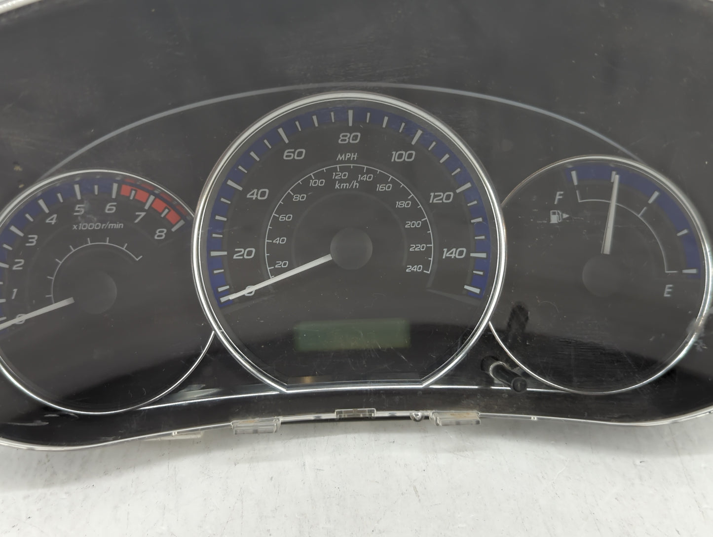 2010 Subaru Forester Instrument Cluster Speedometer Gauges P/N:85002SC170 Fits OEM Used Auto Parts - Oemusedautoparts1.com