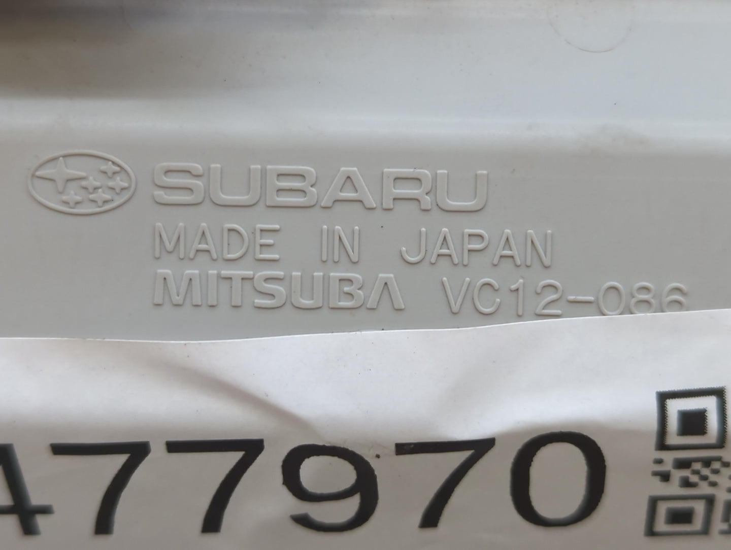 2010 Subaru Forester Overhead Roof Console Interior Dome Light Light Grey - Oemusedautoparts1.com