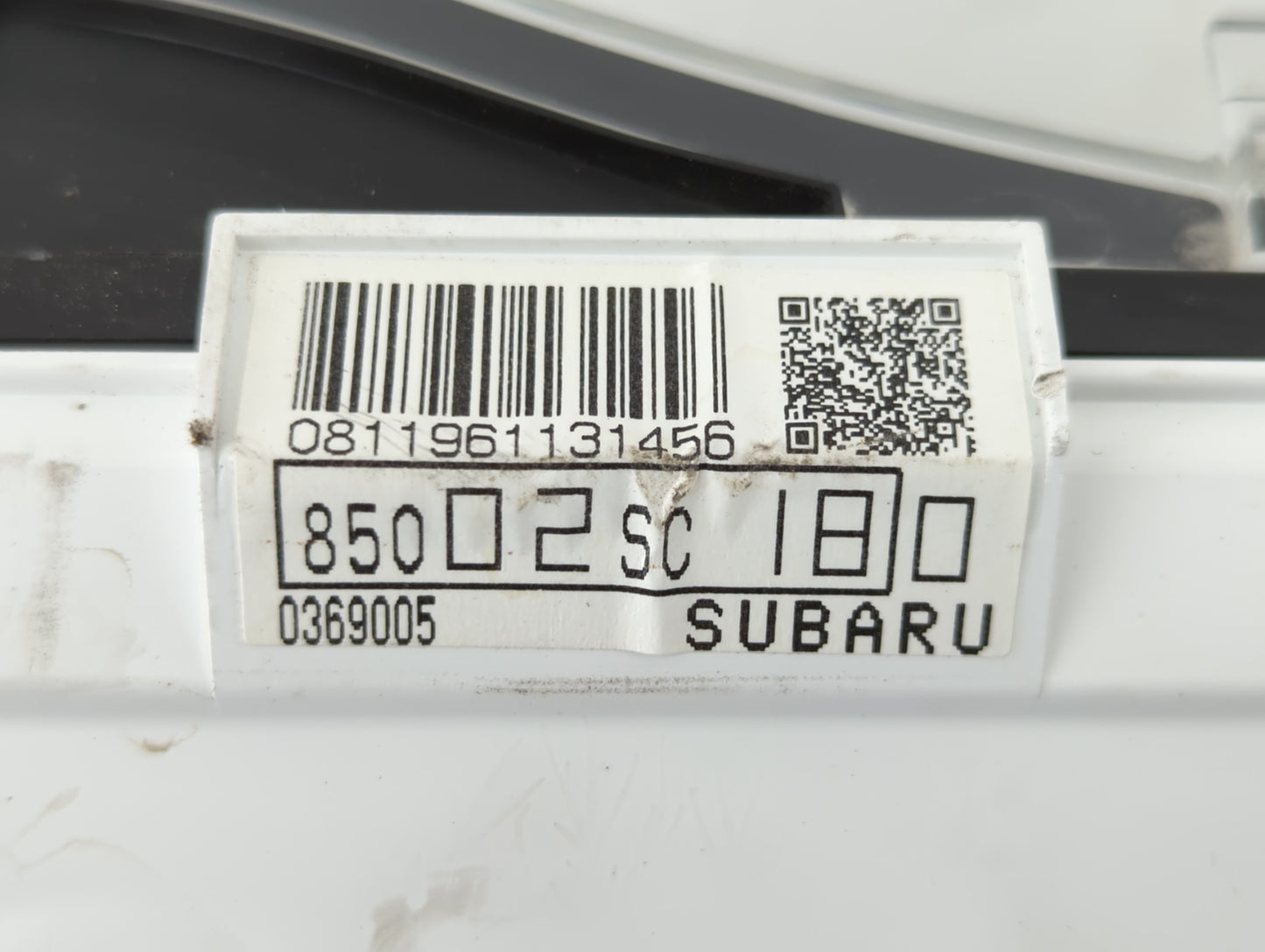 2010 Subaru Forester Instrument Cluster Speedometer Gauges P/N:85002SC180 Miles: Fits OEM Used Auto Parts - Oemusedautoparts