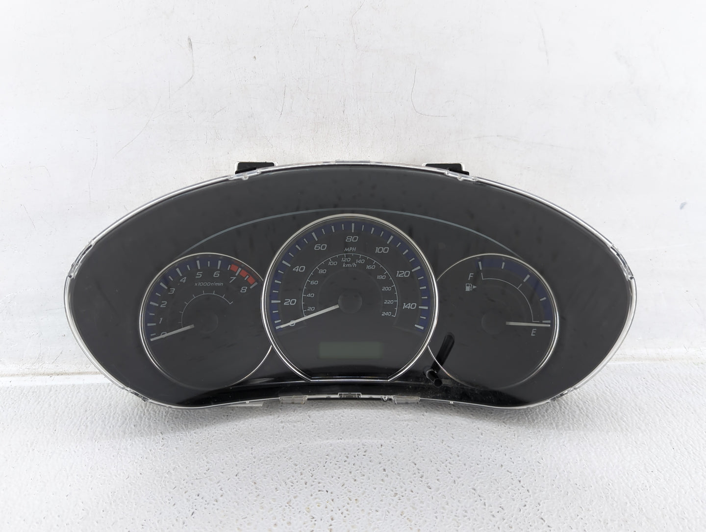 2010 Subaru Forester Instrument Cluster Speedometer Gauges P/N:85002SC190 Fits OEM Used Auto Parts - Oemusedautoparts1.com