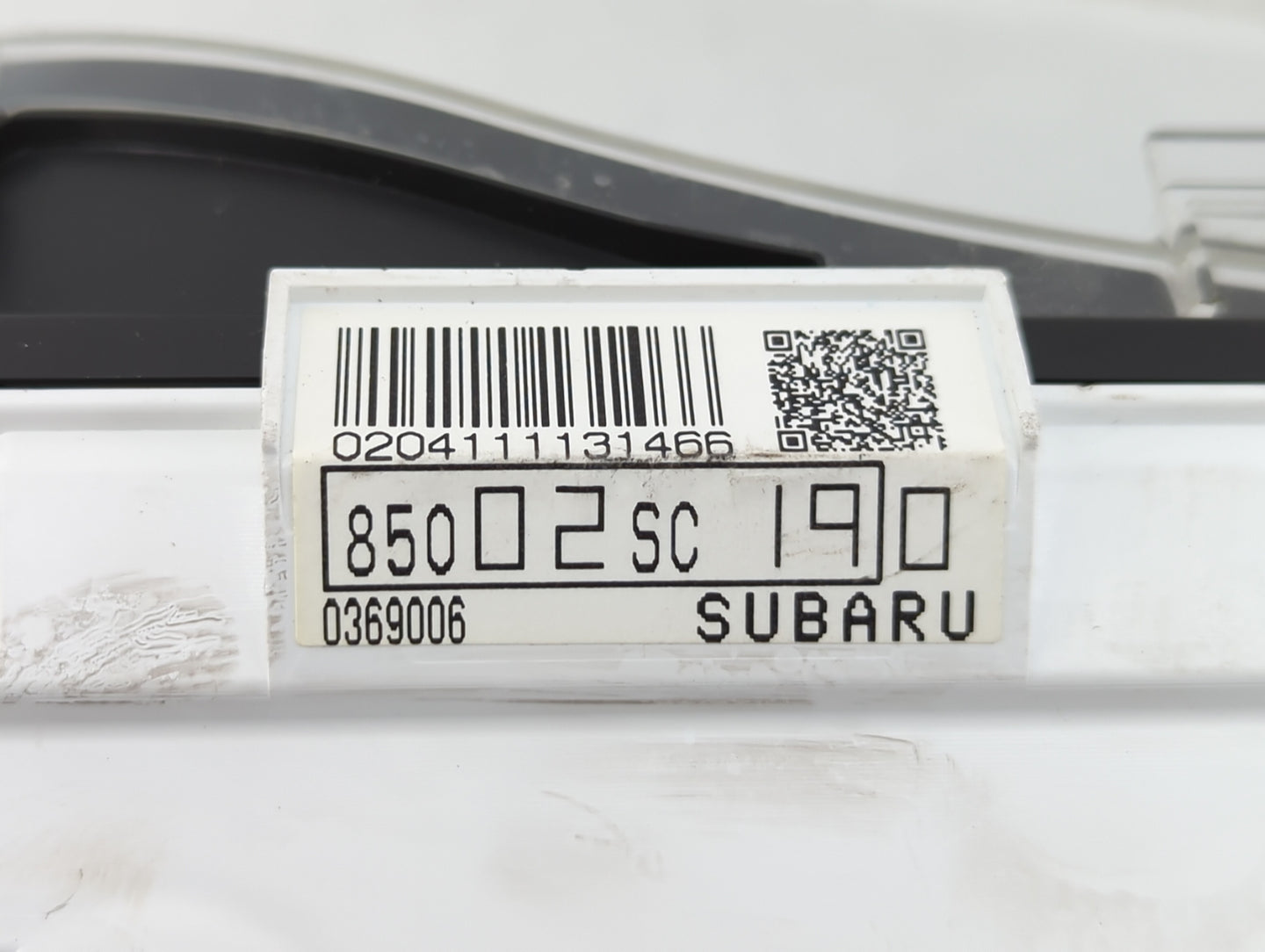 2010 Subaru Forester Instrument Cluster Speedometer Gauges P/N:85002SC190 Fits OEM Used Auto Parts - Oemusedautoparts1.com