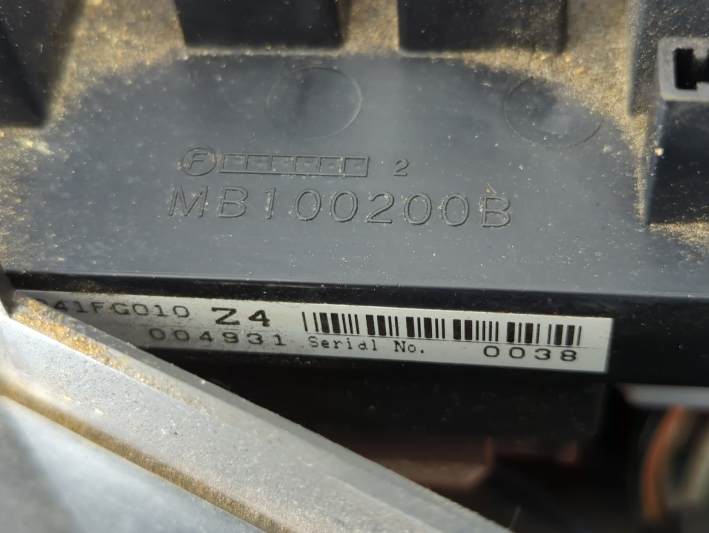 2010-2013 Subaru Forester Fusebox Fuse Box Panel Relay Module P/N:MB100200B Fits Fits 2010 2011 2012 2013 OEM Used Auto Part